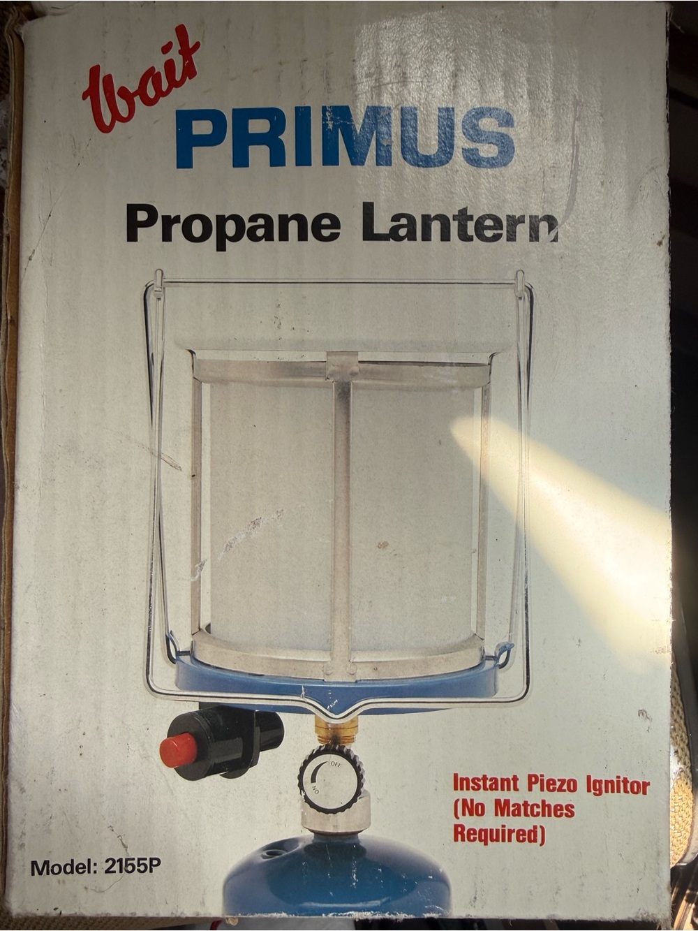 New Primus propane lantern